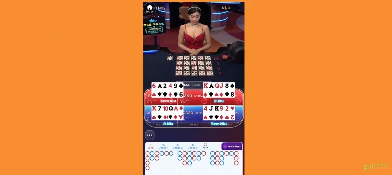 Aplicativo móvel ppf777 para iOS e Android